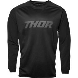 Thor Jersey S19 Terrain Preto